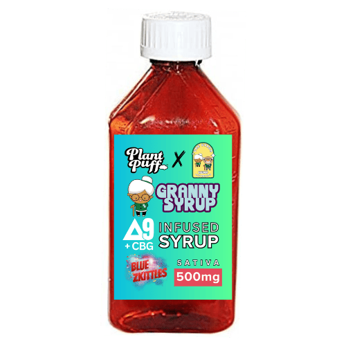 Blue Zkittles Delta 9 Sativa Infused Syrup 500mg
