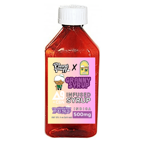 Granddaddy Purp Delta 9 Indica Infused Syrup 500mg
