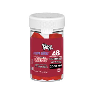Black Cherry Gelato Heavy Hitter Blend Hybrid Gummies 20ct